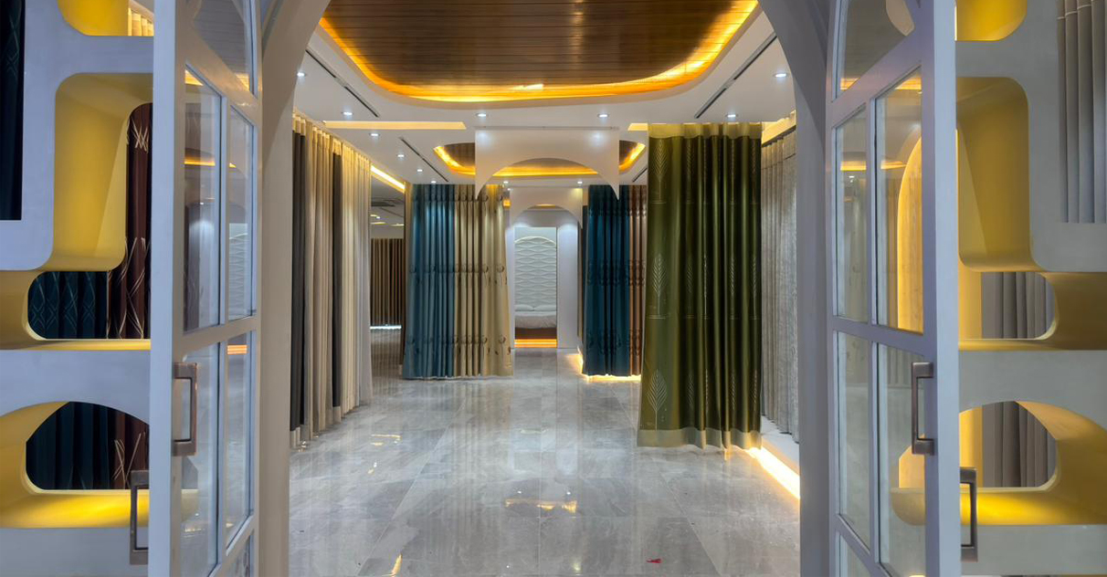 Premium living room curtain in Bangladesh